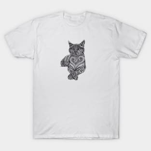 Zentangle Cat T-Shirt